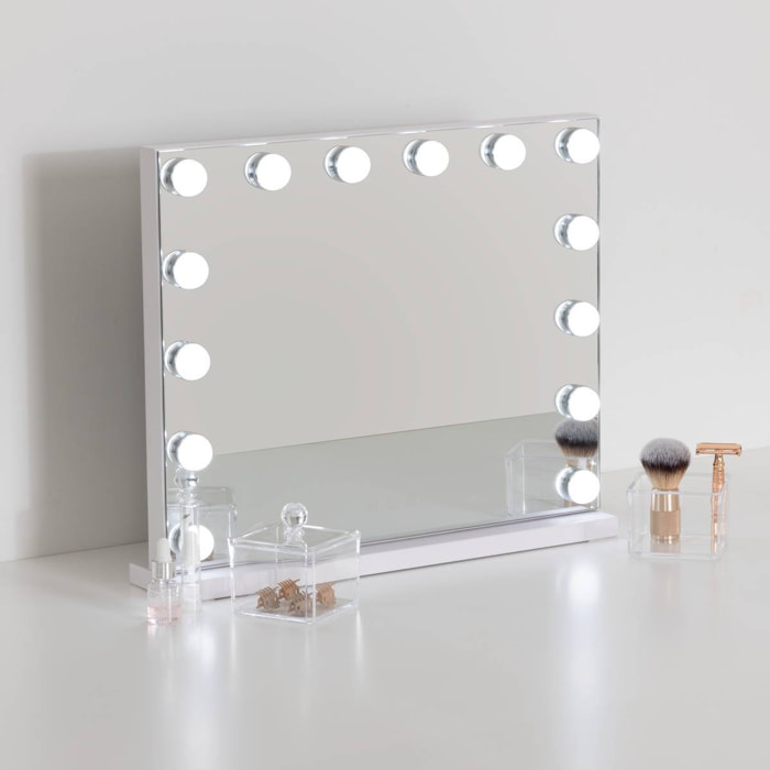 Miroir pivotant LED Holly L50cm
