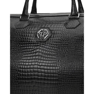 PHILIPP PLEIN Weekend Bag Cocco