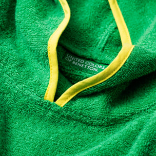 Poncho de niño benetton verde