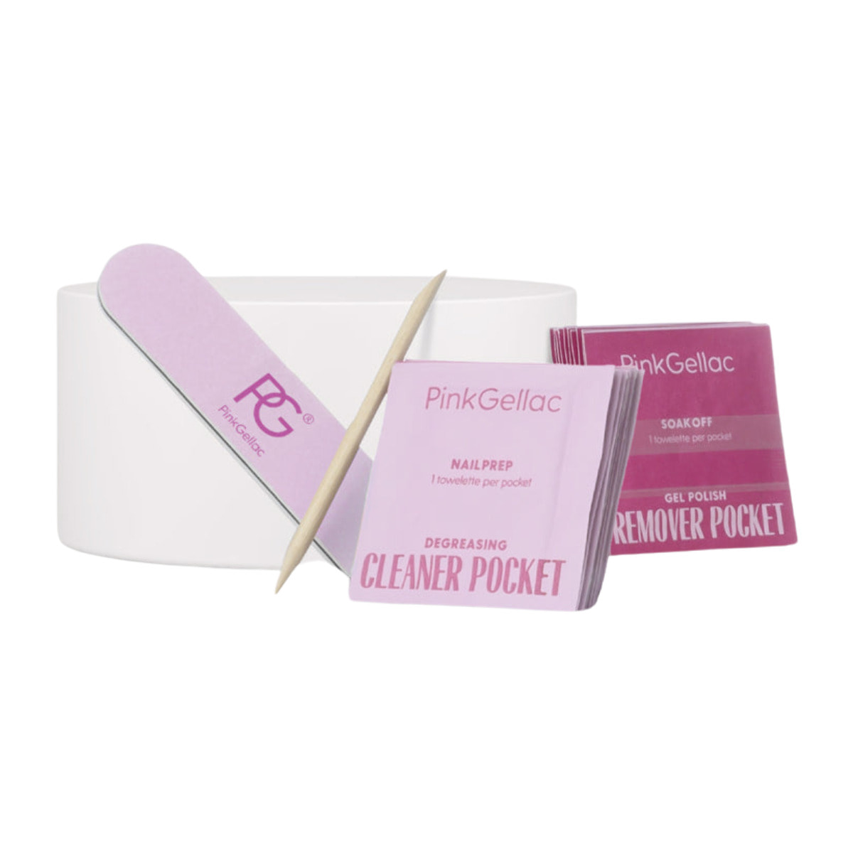 Compact Set Peel Off Natural - peach lamp (Peel off)