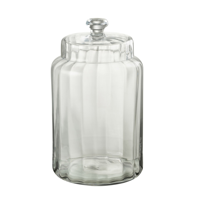 J-Line pot de conservation Elia - verre - transparent - large