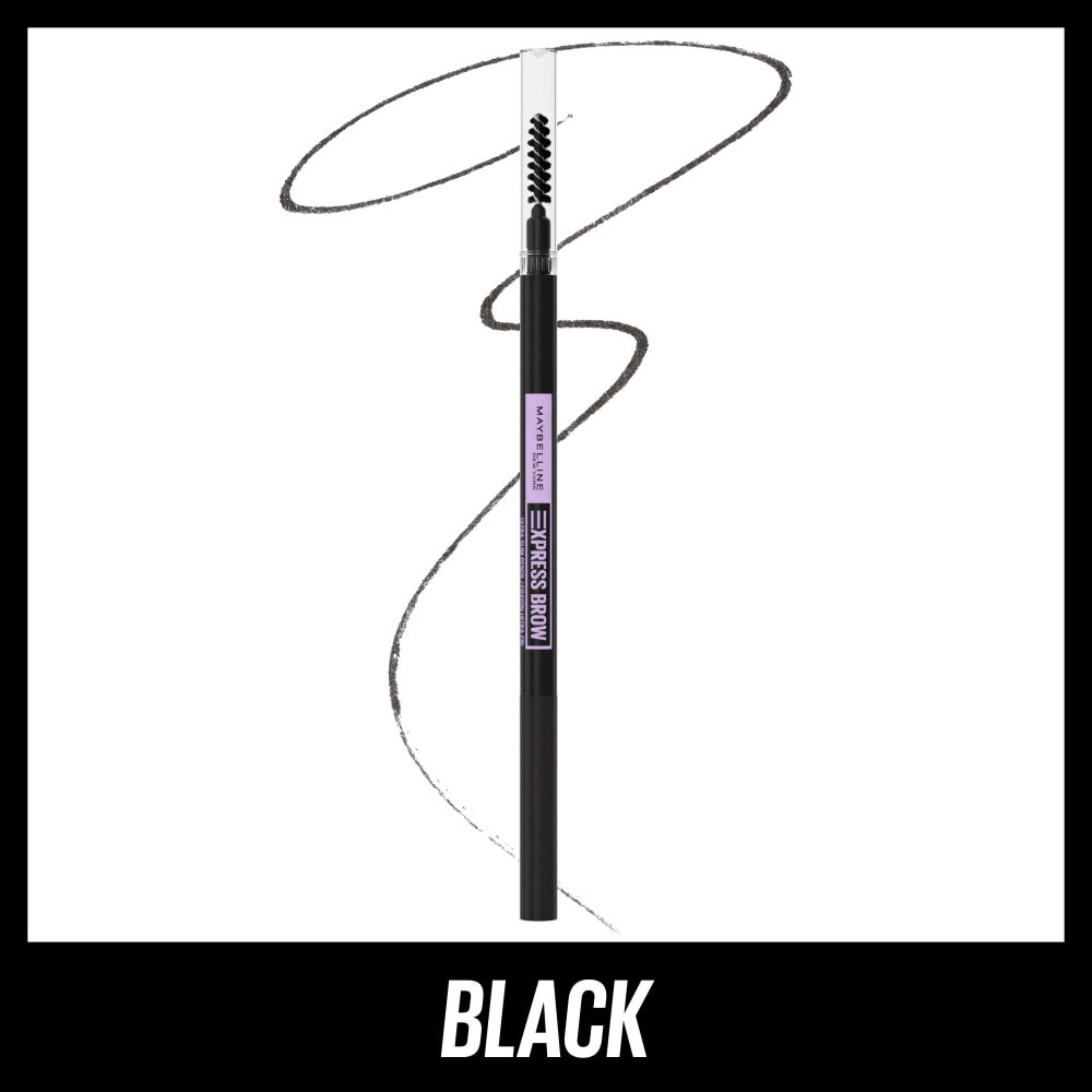 Maybelline Brow Ultra Slim Crayon à Sourcils Noir