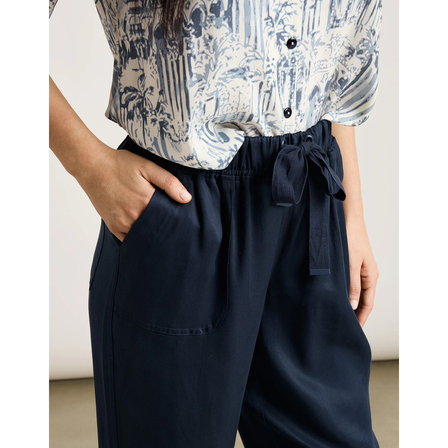 Pantalón Jogger Largo Azul Marino - Axelio