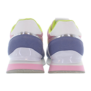 Sneakers U.S. Polo Assn Periwinkle-Lime