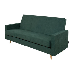 Canapé Clic Clac Premier Cru Rain Forest, couchage directe 190 x 120