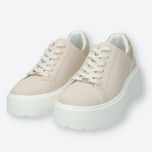 Sneakers Donna Tata Italia Beige