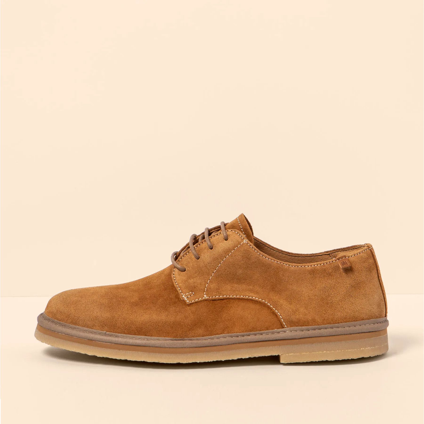 Zapatos N5952 SILK SUEDE TOFFEE/ LUMBIER color Toffee