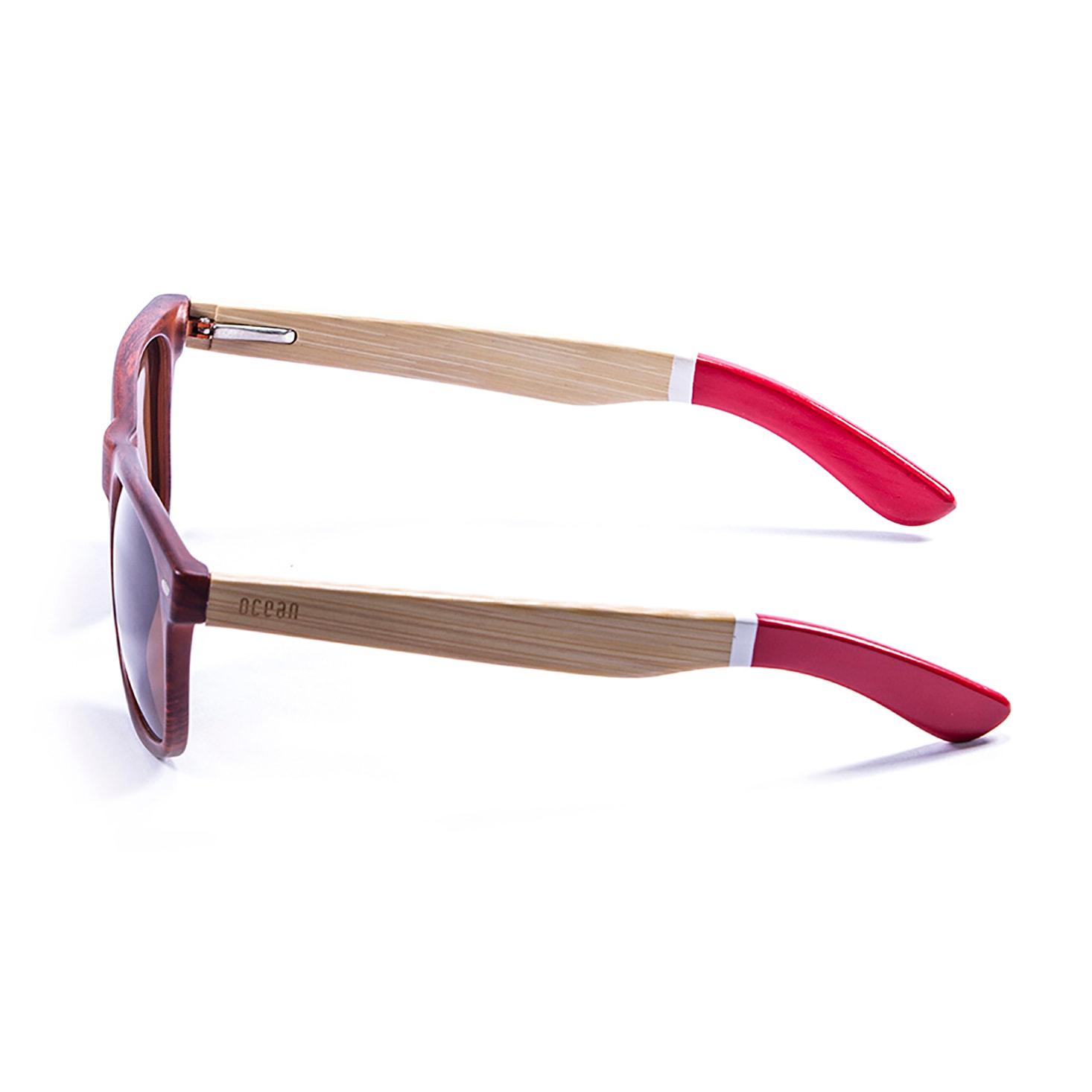 GAFAS DE SOL OCEAN BEACH WOOD de color Marron