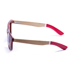 GAFAS DE SOL OCEAN BEACH WOOD de color Marron