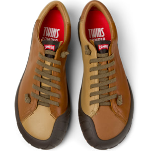 Zapatillas - CAMPER Peu Path+ Twins - Marron - Cuero liso