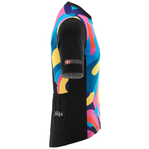 Maglie gioco Briko Uomo Donna Nero Gfbt Jersey