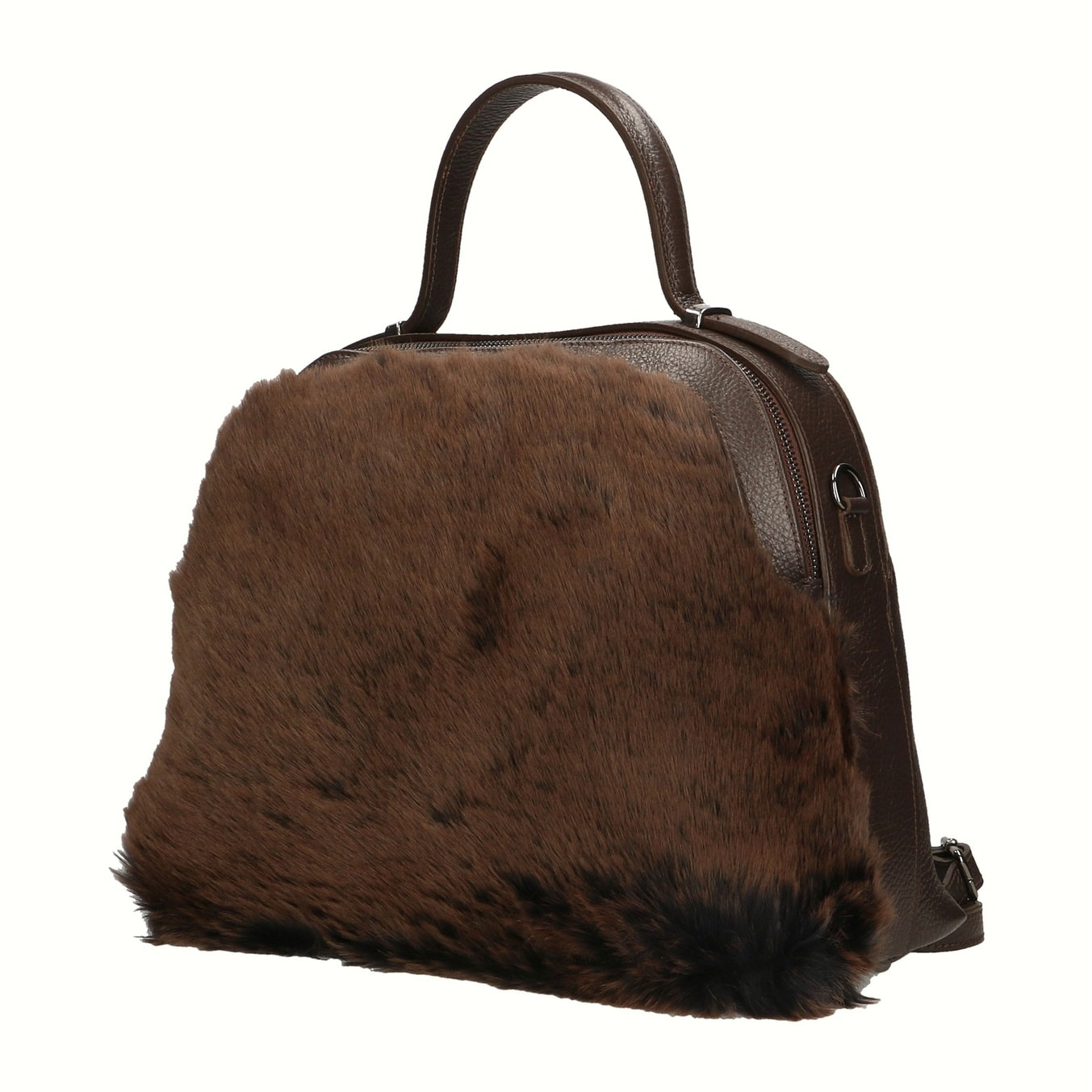 Borsa a mano da donna - Modello Aponia - Vera pelle - 33.0 x 28.0 x 12.0 cm