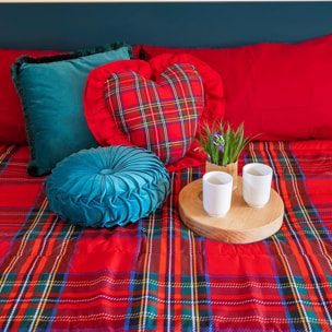 Intrecci - Piumino Invernale, 410 g/m², Anallergico e Antiacaro, Made in Italy, Lavabile in Lavatrice, Ecologico, Una Piazza