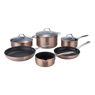 Set de 9 pièces en aluminium