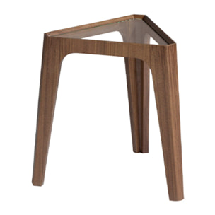Mesa rincón Angel Cerda triangular 34x34x42cm
