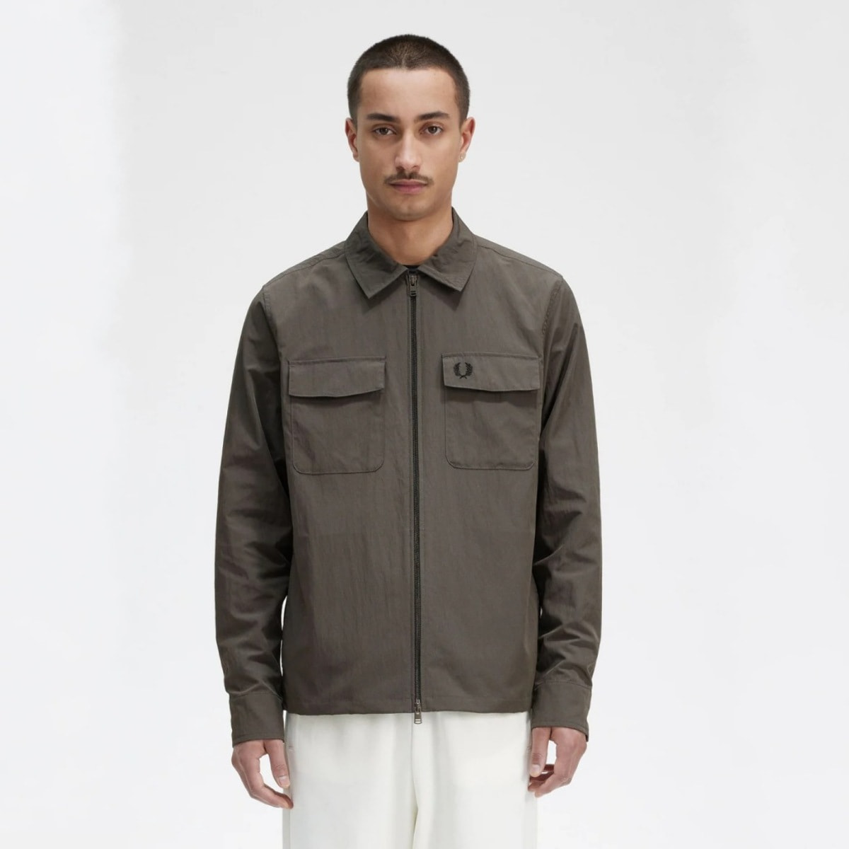 CHAQUETA FRED PERRY ZIP OVERSHIRT