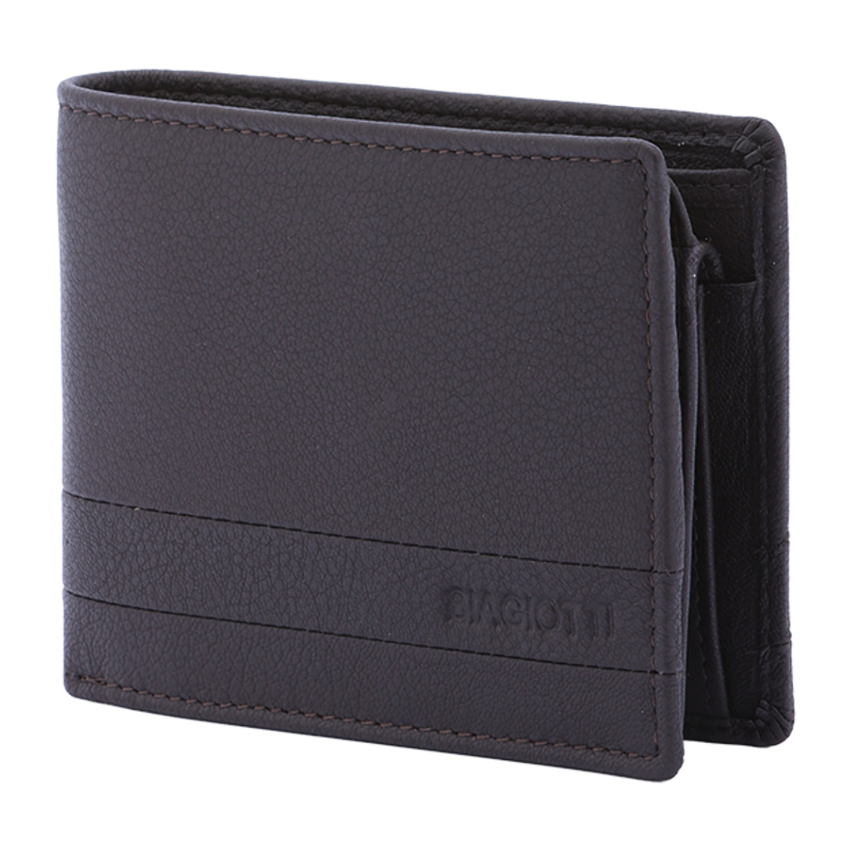 Portafoglio  da uomo In Vera pelle Made in Italy 9,5x12x3 cm