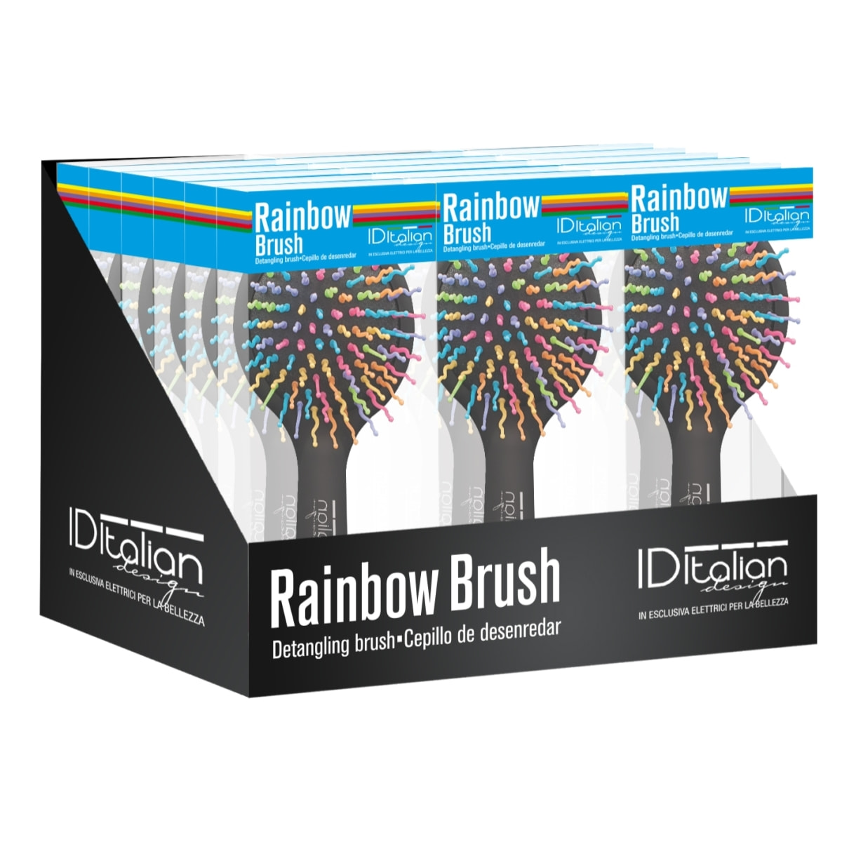 Rainbow brush