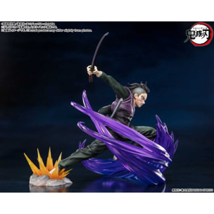 Demon Slayer: Kimetsu No Yaiba Figuartszero Pvc Statua Genya Shinazugawa 17 Cm Bandai Tamashii Nations