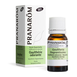 Pranarom - Huile Essentielle Gaulthérie odorante - Bio - 10 ml