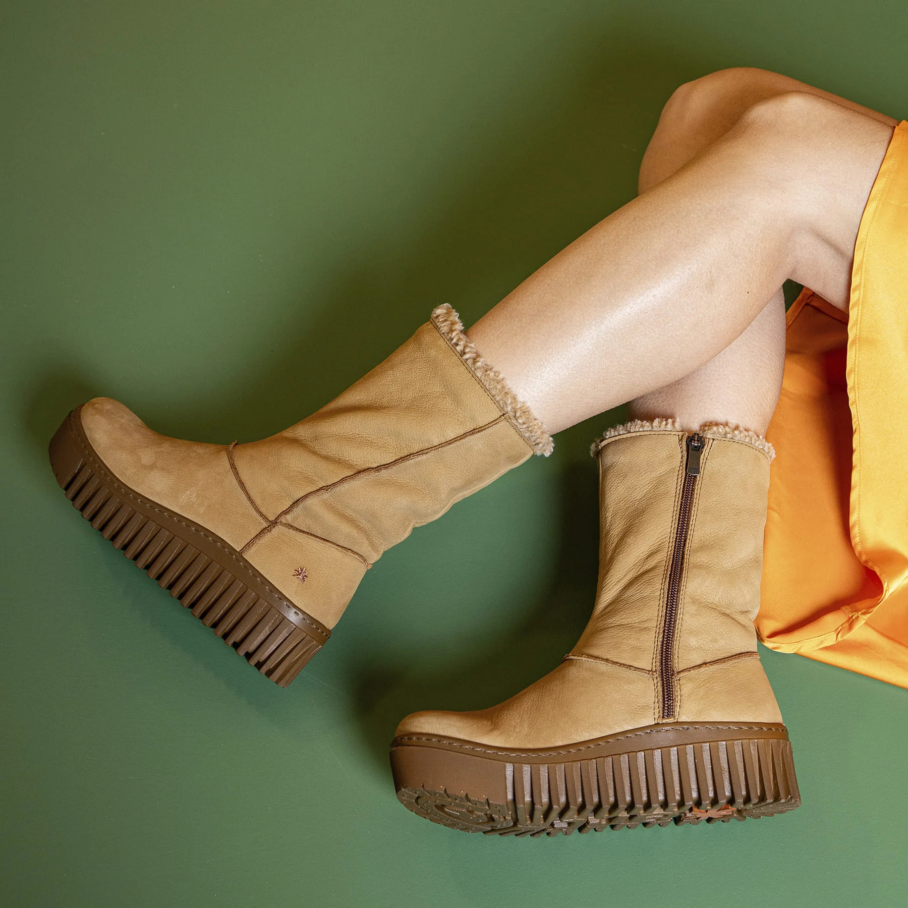 Botines 1511 SILK SUEDE TOFFEE/BRIGHTON color Toffee