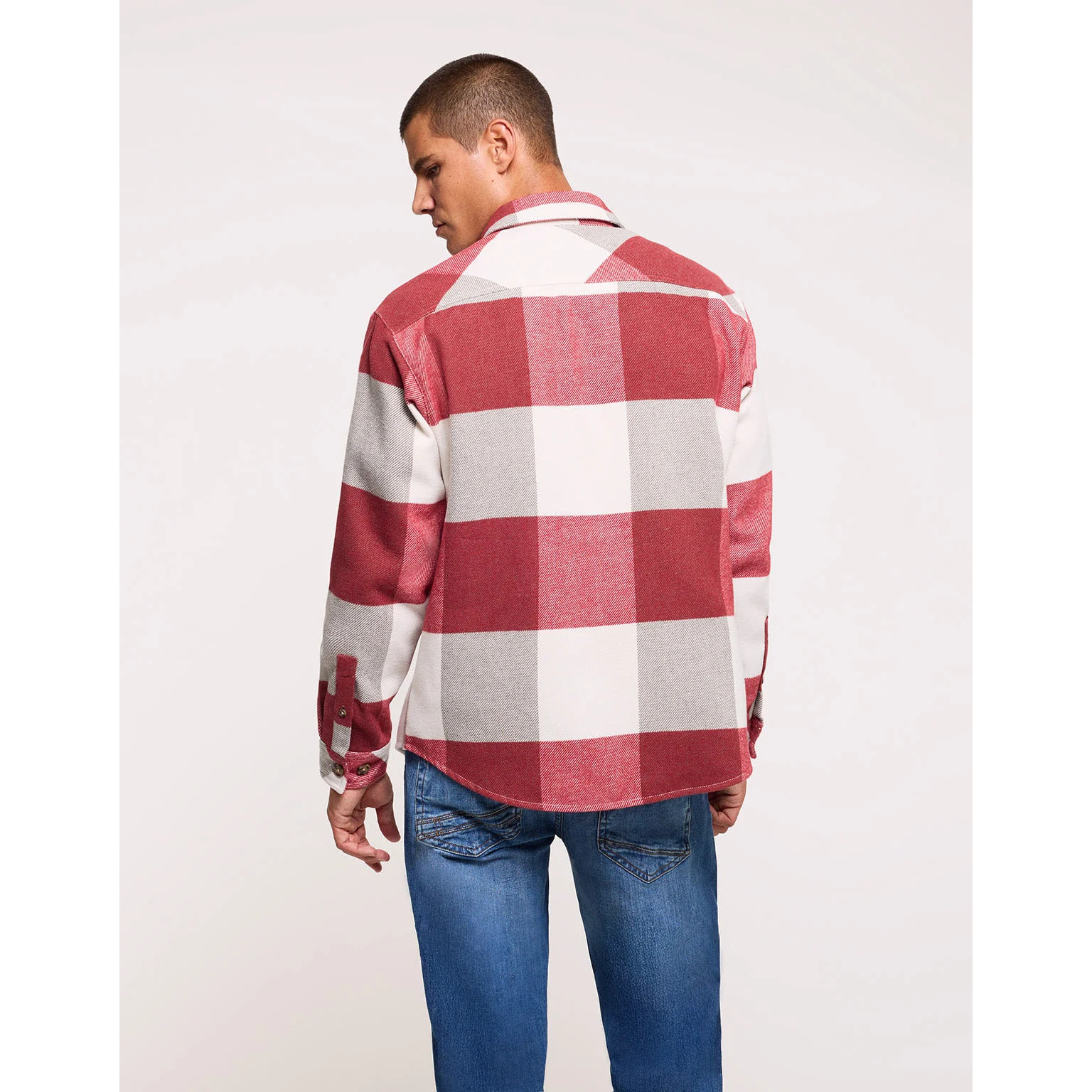 Sobrecamisa a Cuadros Rojo - Manem