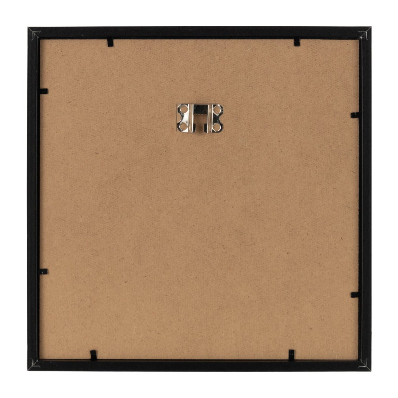 J-Line cadre photo Basic - bois - noir - grand - 2 pièces