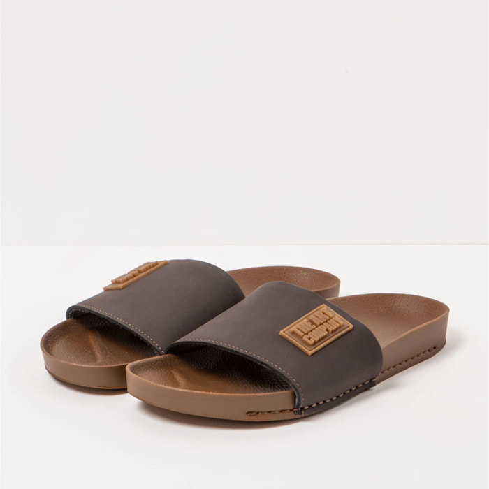 Sandalias 1282 ON MICRO NOBUCK BROWN / FRANKFURT color Brown