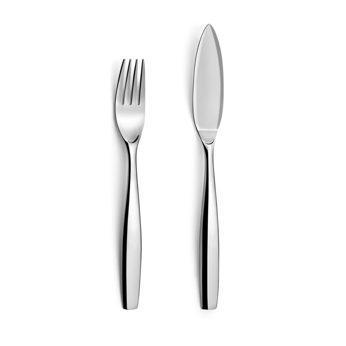 Wallis - Set de 12 cubiertos para pescado