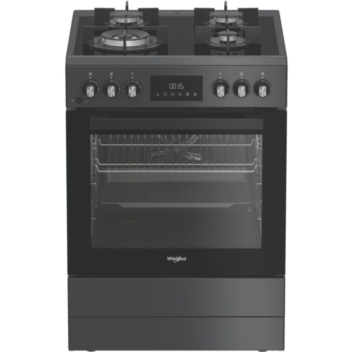 Cuisinière gaz WHIRLPOOL W6G8LCSWA