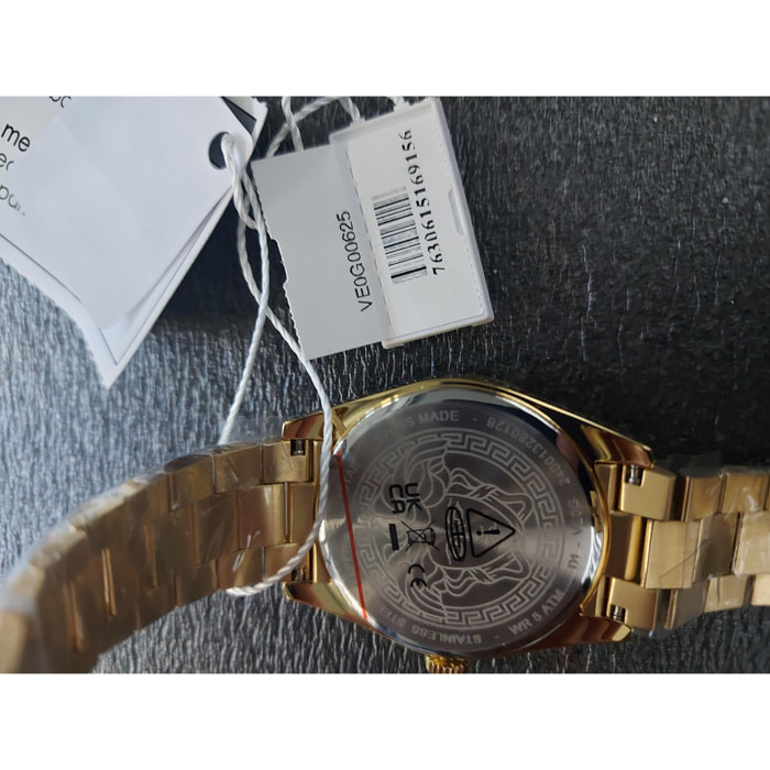 Versace Orologio Analogico Al Quarzo Ver.millenium G.(Wc-0G)