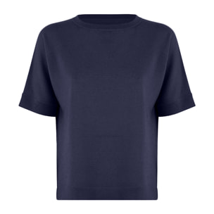 Top a maniche corte Merino Blend Top Short Sleeves