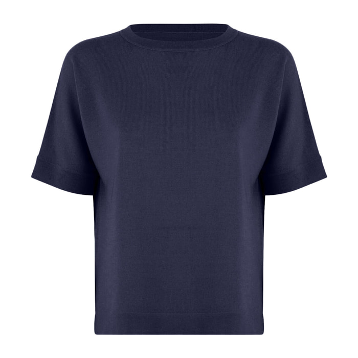 Top a maniche corte Merino Blend Top Short Sleeves