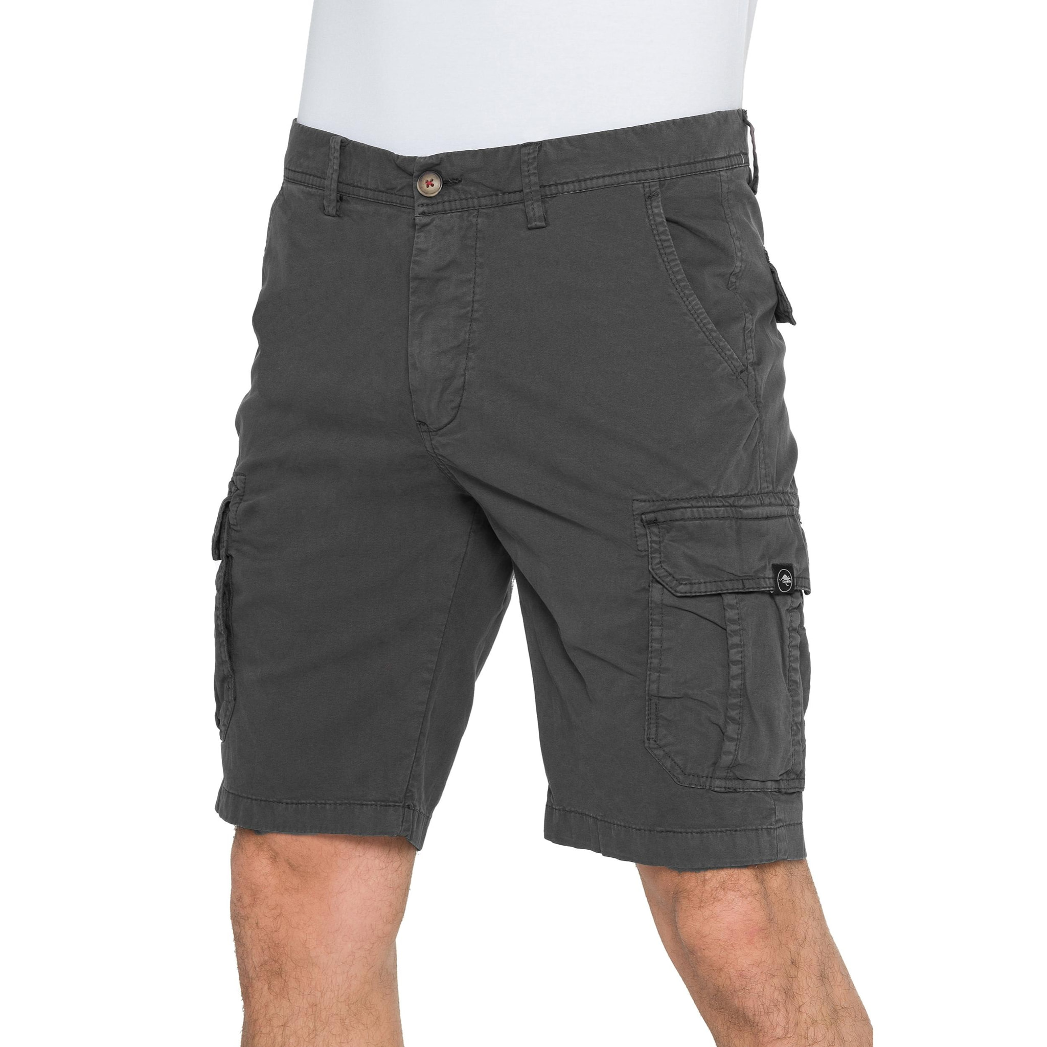 Bermudas Hot Buttered Athabasca cargo Gris oscuro