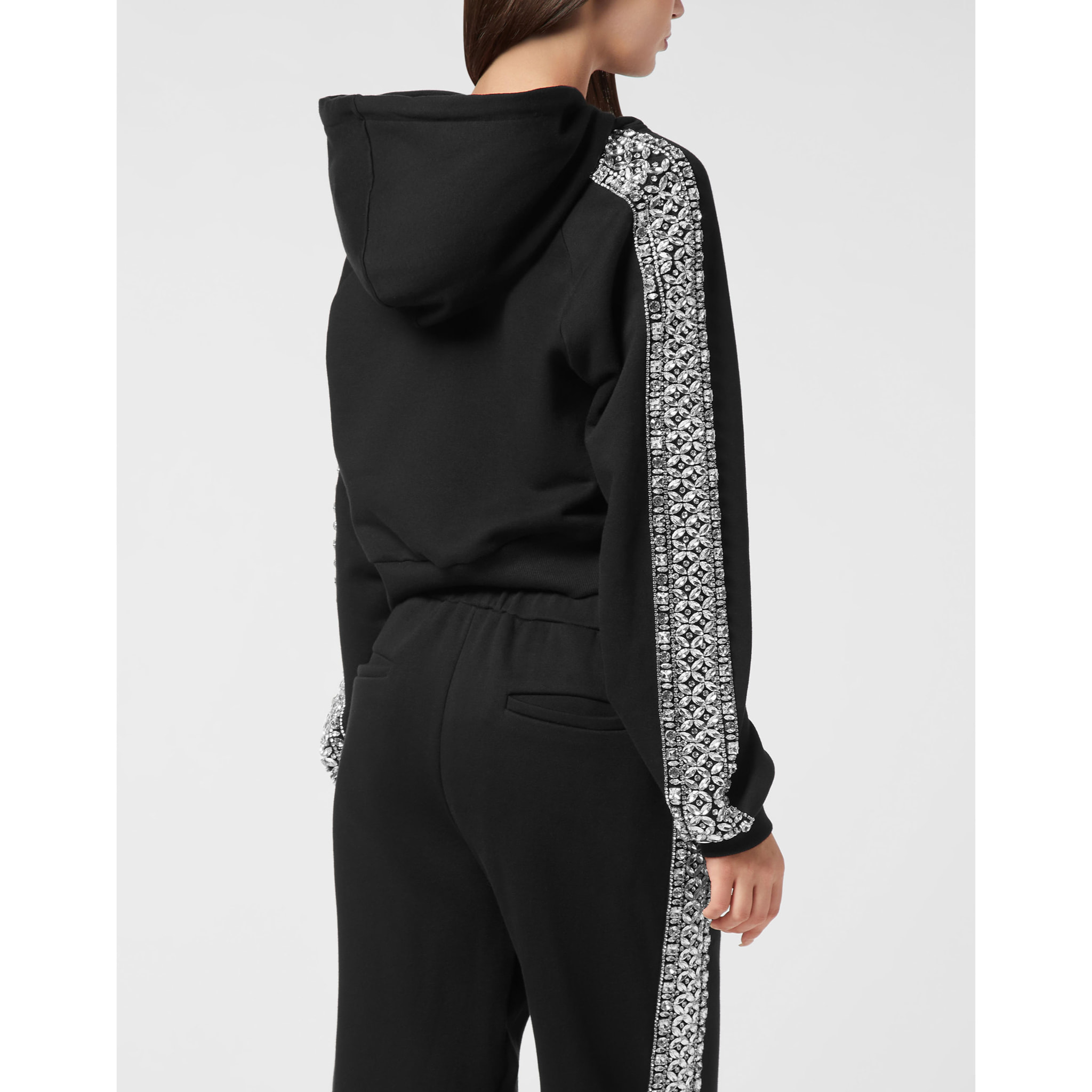 PHILIPP PLEIN Sudadera con capucha CRYSTAL