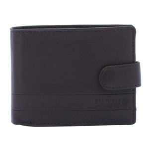 Portafoglio  da uomo In Vera pelle Made in Italy 9,5x12x2,5 cm