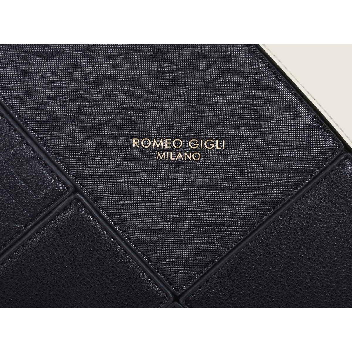 Bustina con tracolla Romeo Gigli Milano nero/bianco