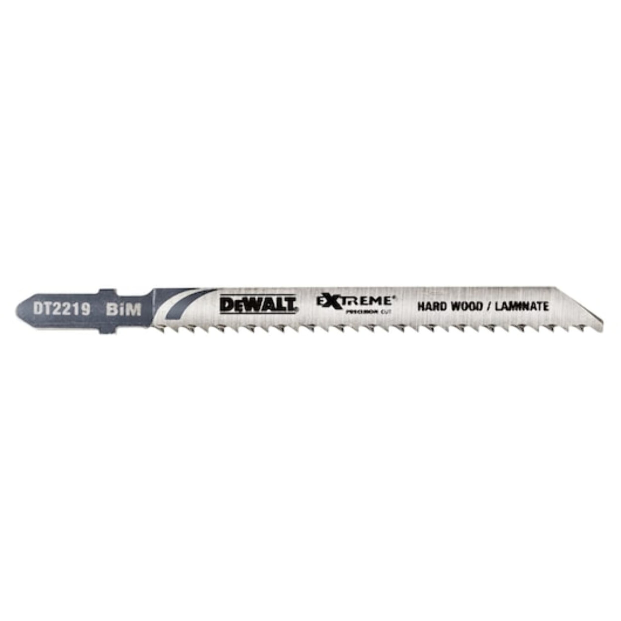 Lame de scie sauteuse XPC à denture inversée BiM profondeur de coupe inférieur à 40 mm attache en T - DEWALT - DT2219-QZ