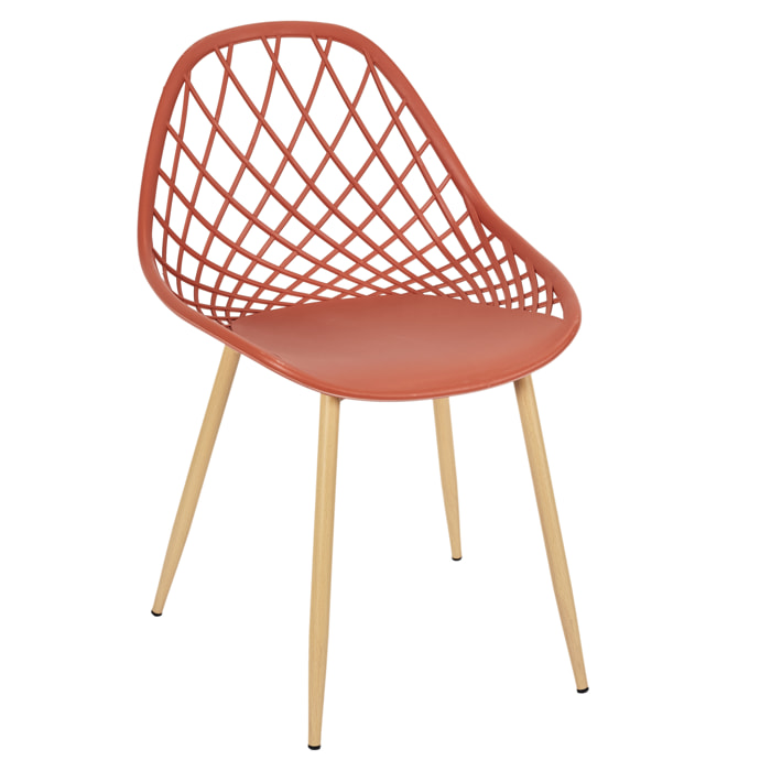Chaise Exterieur Malaga Terracotta
