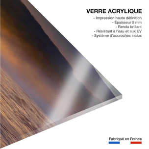 Tableau paysage ocean vue sur la rhune  Tableau plexiglas