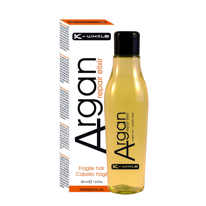 OLIO DI ARGAN RIPARATORE. CAPELLI FRAGILI 100 ML.