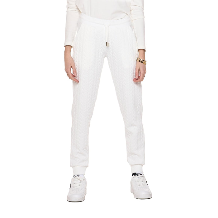 Pantalón de invierno mujer 'Relaxed' delantero trenzado