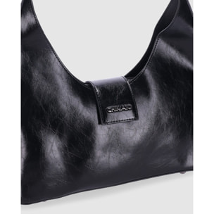 Bolso - Negro - Medida: 34 cm x 30 cm x 10 cm