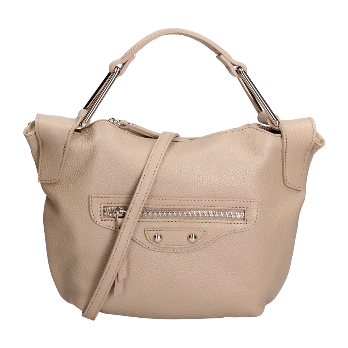 Borsa a mano da donna - Modello False - Vera pelle - 29.0 x 20.0 x 9.0 cm