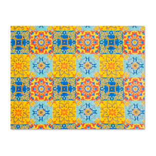 Nappe 140×180 Excelsa – Trinacria, Coton Multicolore