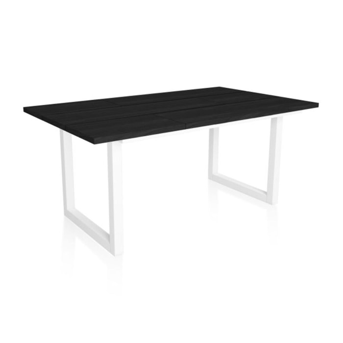 Mesa de comedor Altea 170 Negro Blanco
