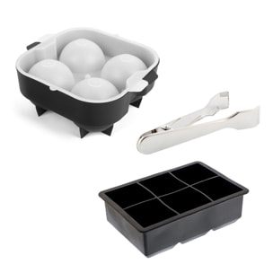 Chill - Set moules à glaçons XL