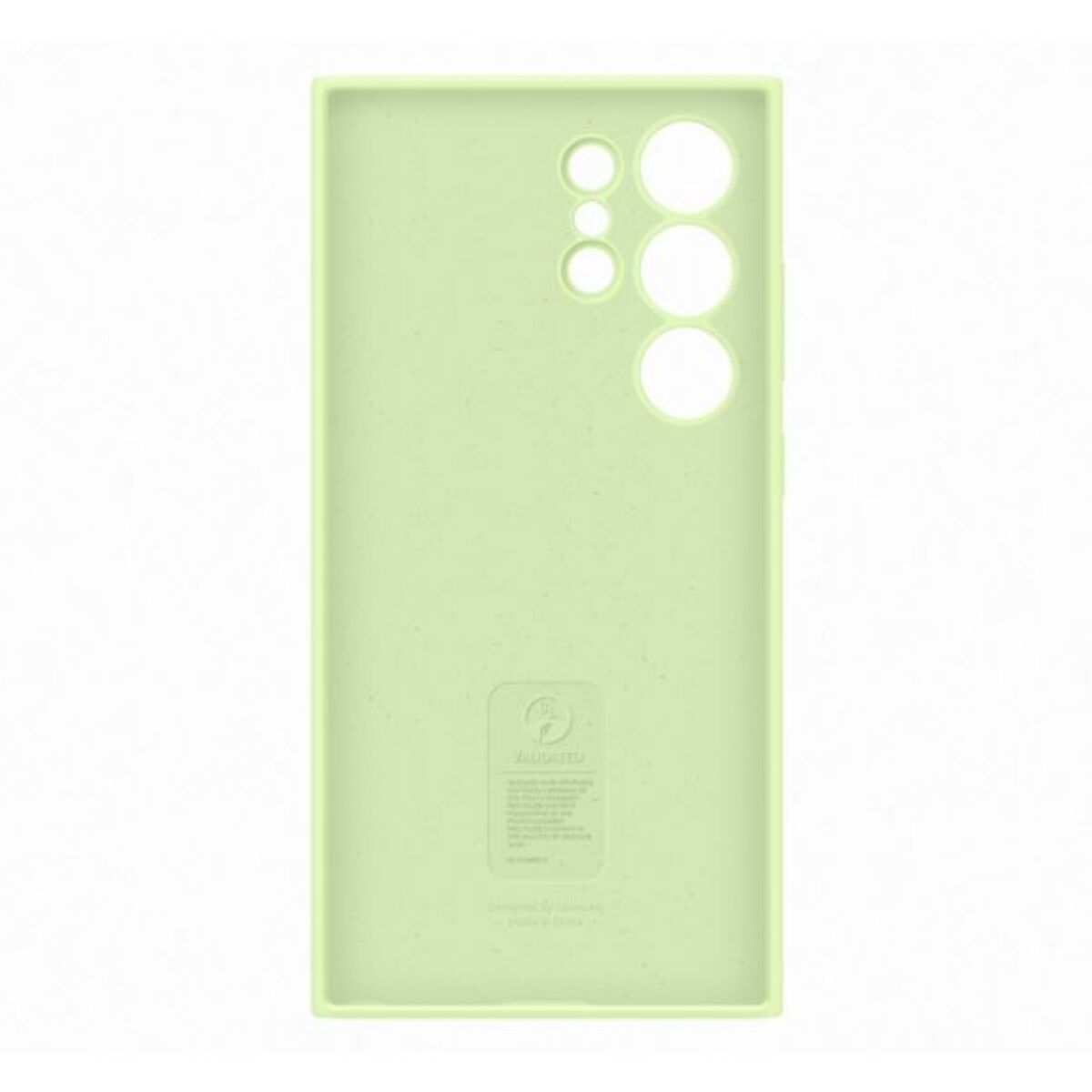 Coque SAMSUNG Samsung S24 Ultra silicone Vert clair