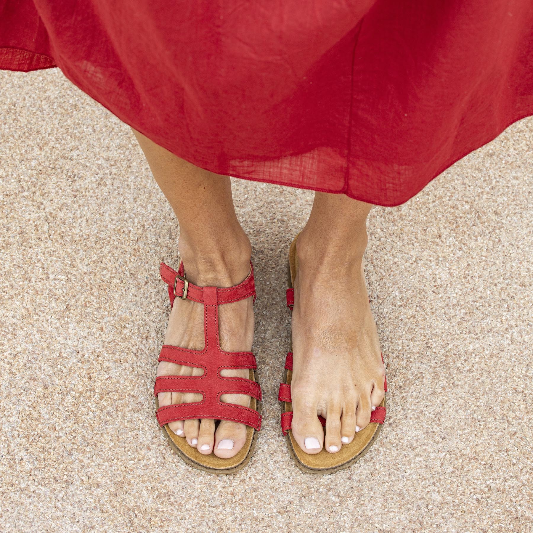 Sandalias N5803 NOBUCK LIKEN/PANGLAO color Liken