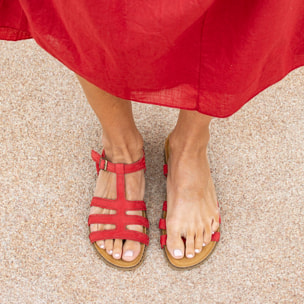 Sandalias N5803 NOBUCK LIKEN/PANGLAO color Liken